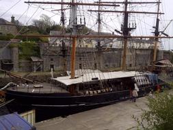 Sailing Old Ship Mast