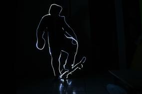 Lightpaint Light Photo