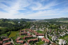 Luftaufnahme Schweiz Landschaft