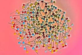 Pins Needles Color