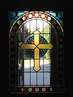 Stained Glass Window Tepmlom Gate