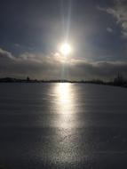 Winter Sun Ice