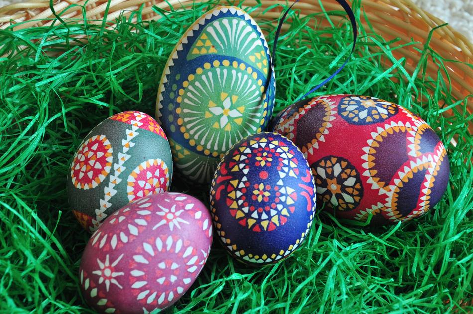 Easter Eggs Painted