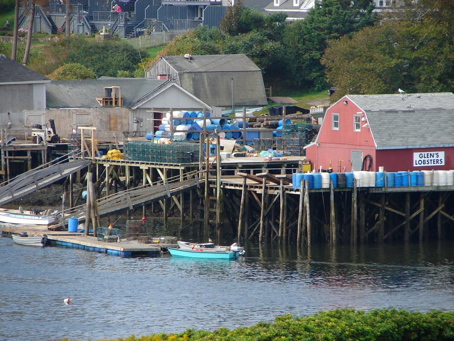 GlenS Lobsters Maine waterfront