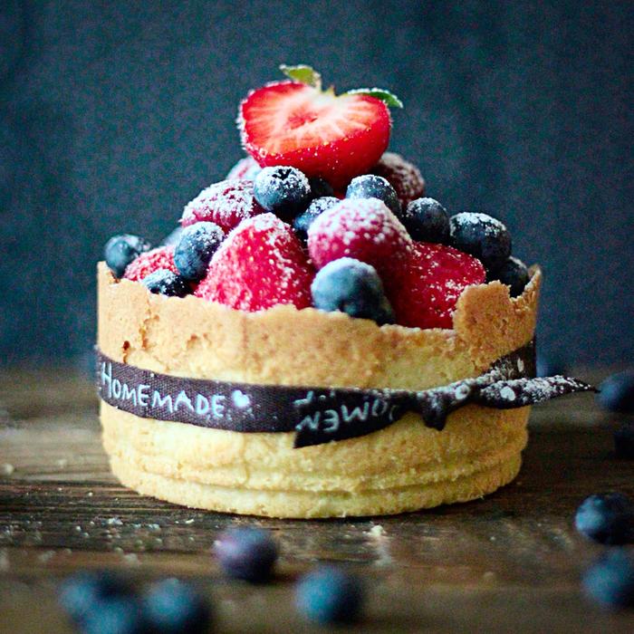 Pie with Blueberries