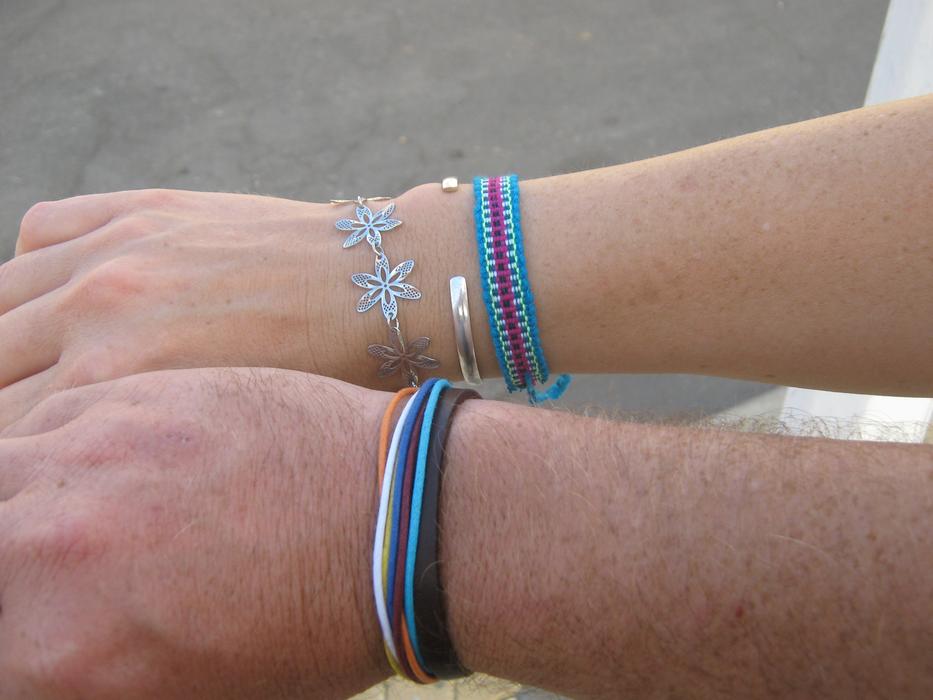 Bracelet Blue Two In Conjunction