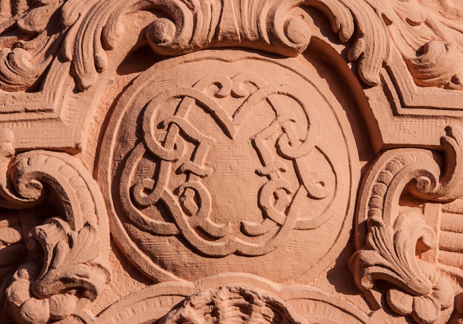 Coat Of Arms Sand Stone Insignia