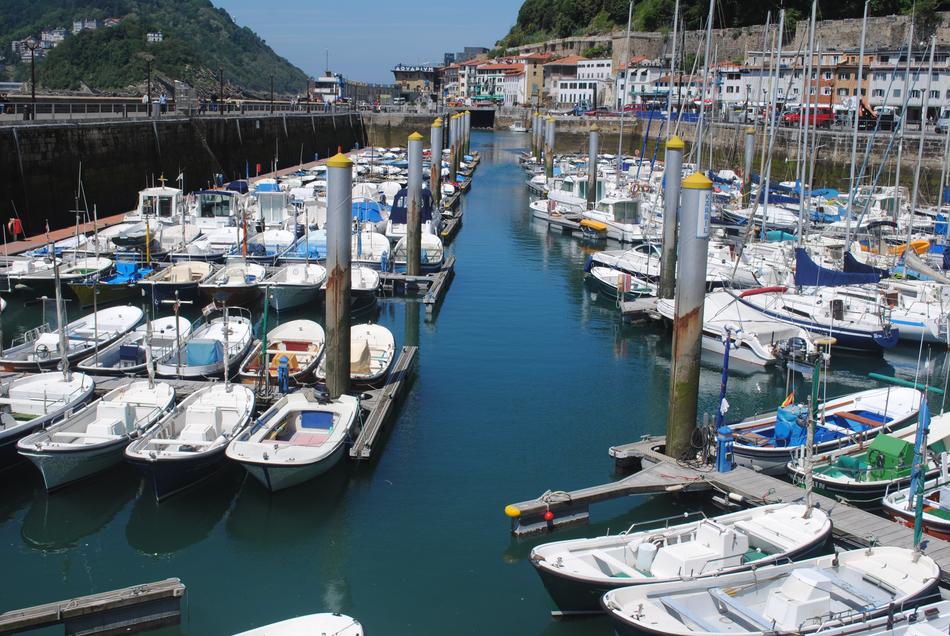 Boat port near the coast