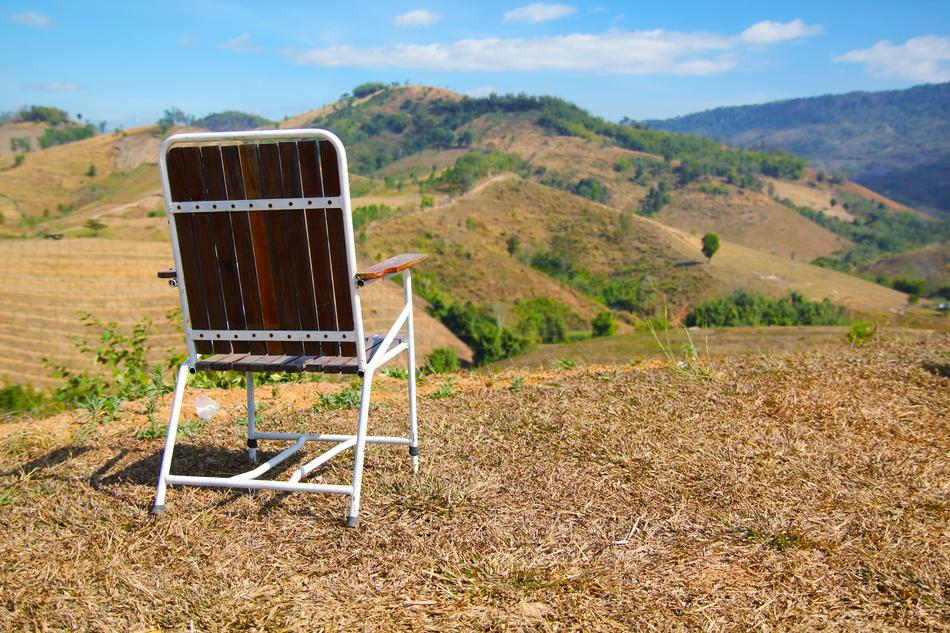 Relax Chair on hill