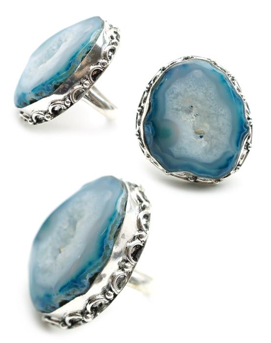 Blue Drusy Stone