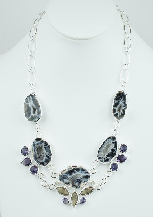 Geode Drusy Stone