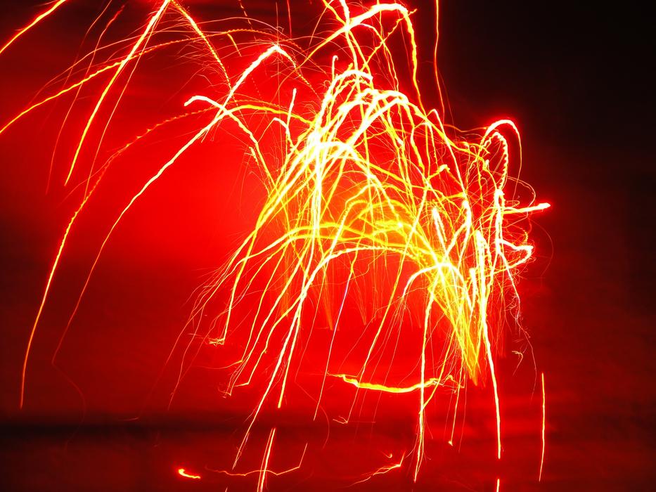 Lights Colors Fires New Year'S