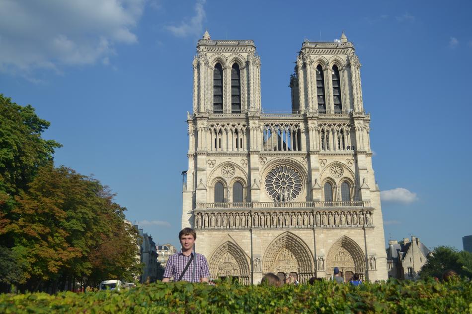 Notredame cathedral in Paris
