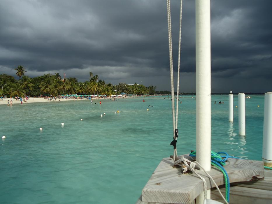Grey Clouds Sea
