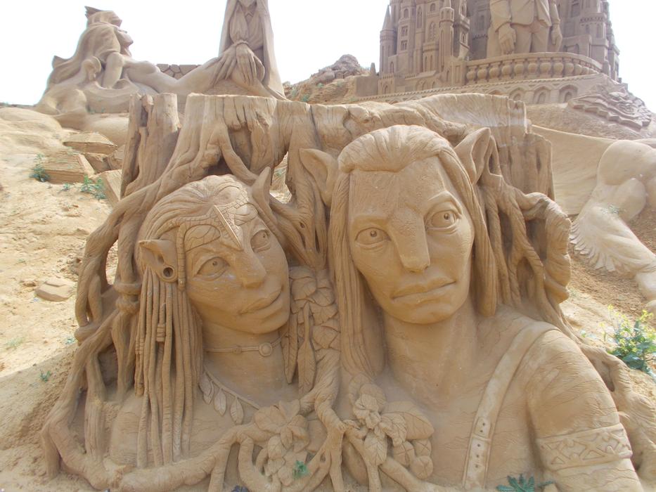 Sand Sculpture Avatar