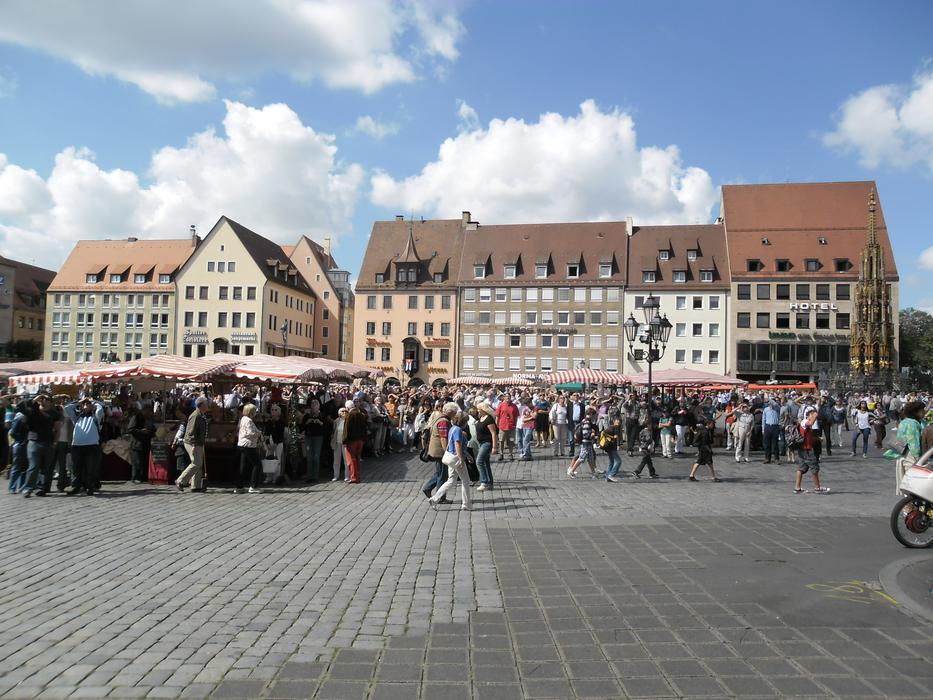 Main Market Nuremberg Beautiful