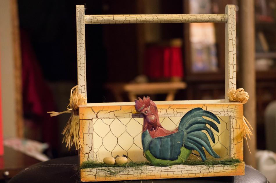 Rooster Basket Spring