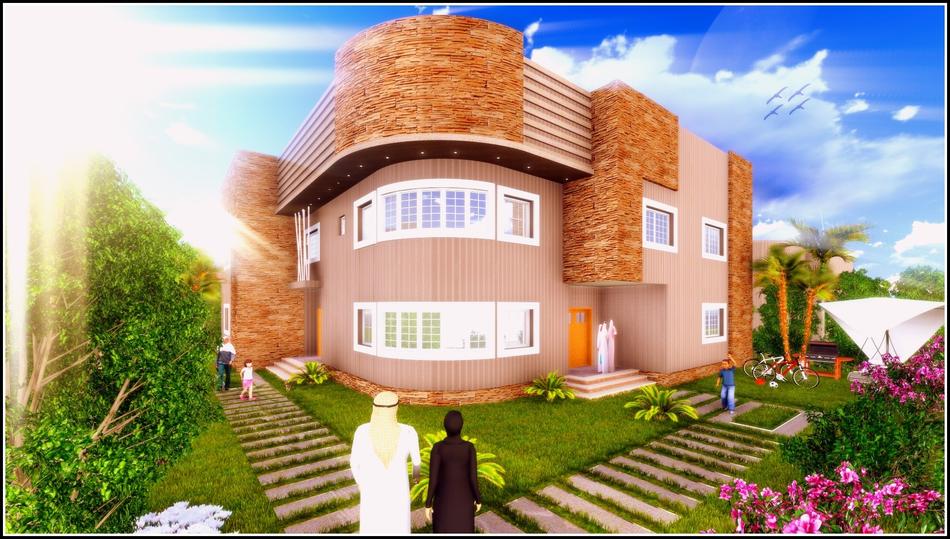 modern villa gulf