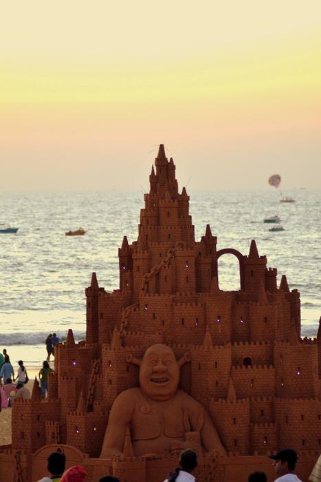 Sand-Art Scenic Beautiful