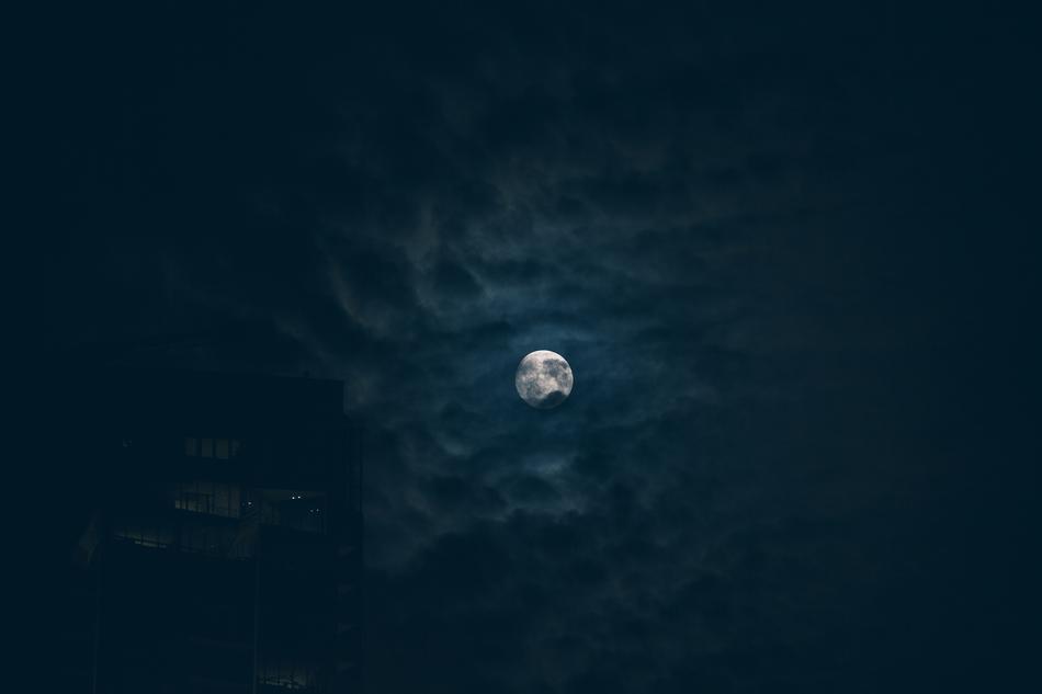 Moon Night Sky