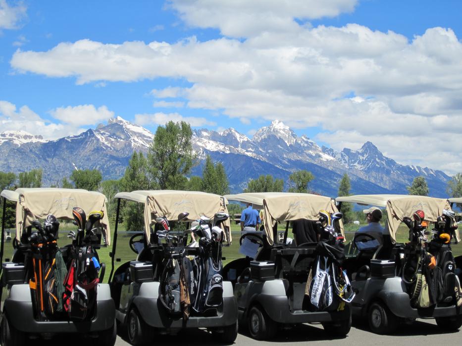 Golf Wyoming Grand Tetons National