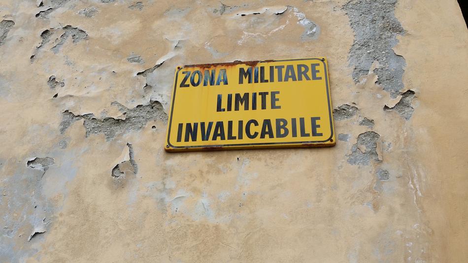 Poster on wall in Rome