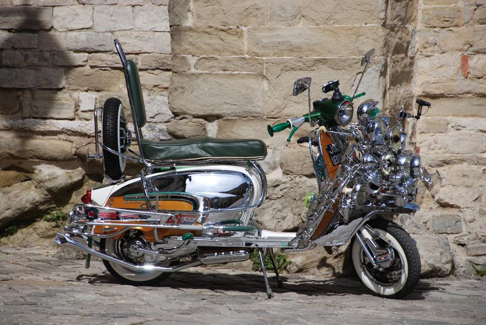 Motorcycle Wasp Lambretta