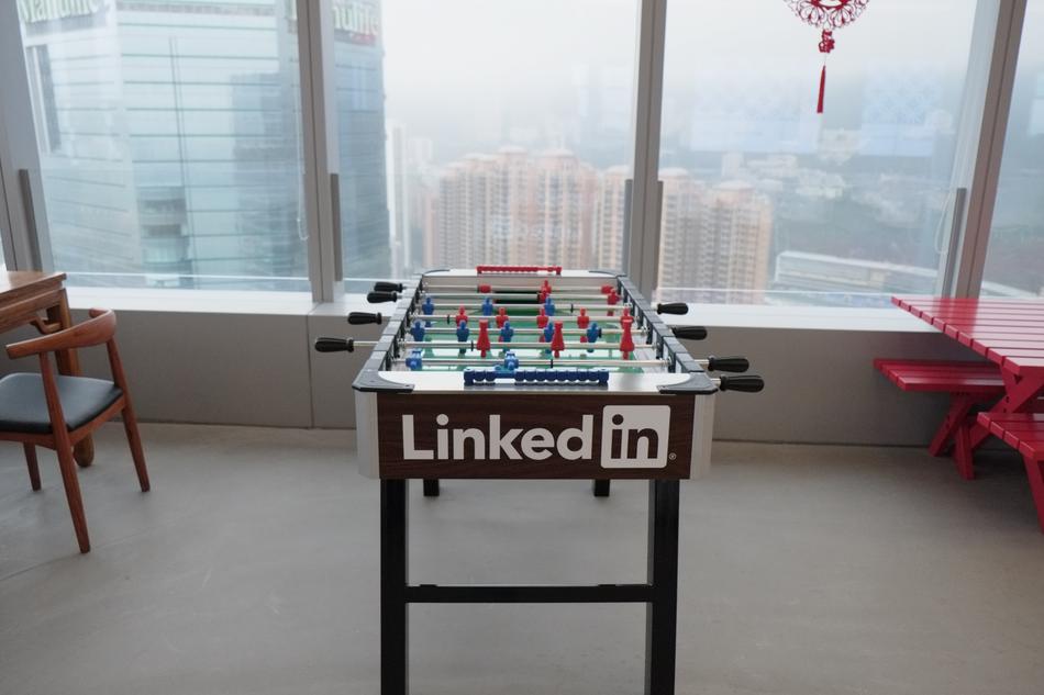 Foosball Linkedin Office Hong