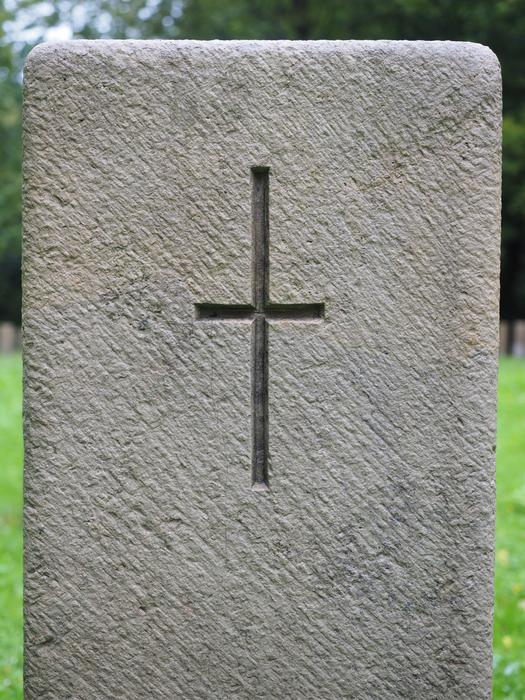 Gravour Cross Tombstone