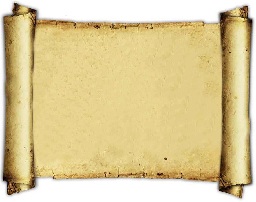 old paper roll