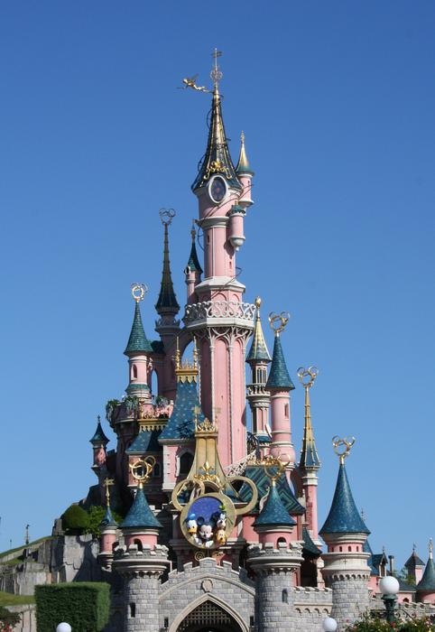 Blue Sky Disney castle