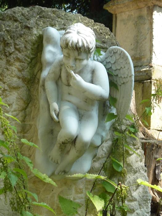 Cemetery Ahmad stone angel