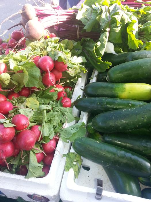 Radish Green Market
