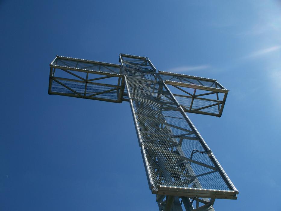 Iron workpiece for the cross