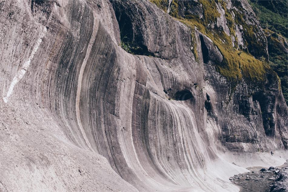 Rocks Cliffs Wave