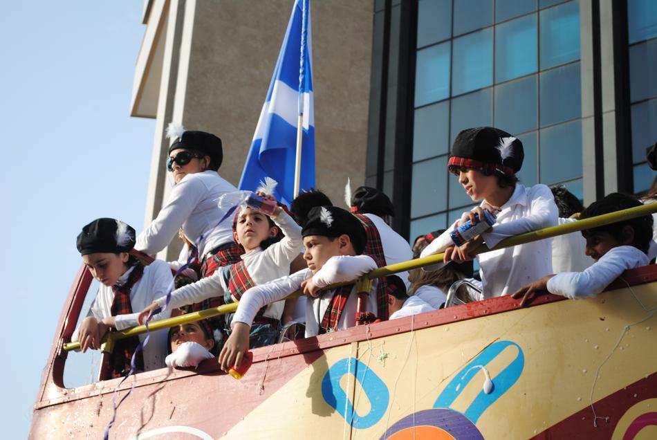 Carnival Float Limassol children