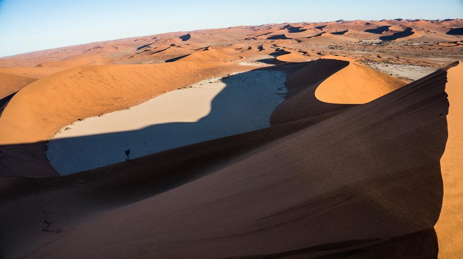 Desert Namibia sun
