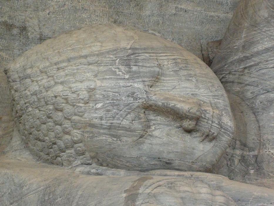 Sri Lanka Stone Figure Lying