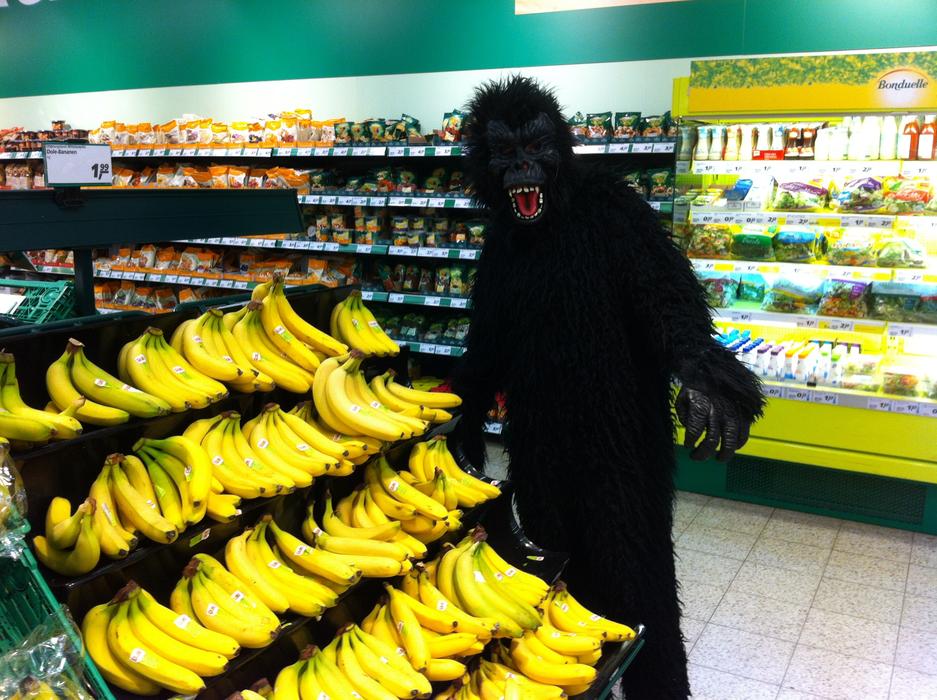 Monkey Banana Costume