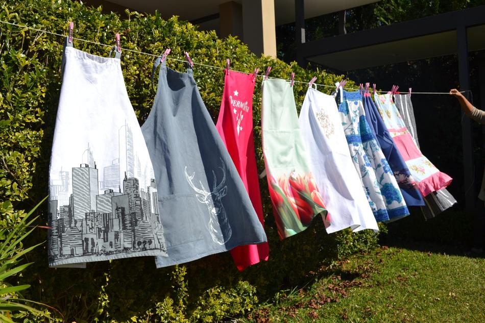 Aprons Washing Line
