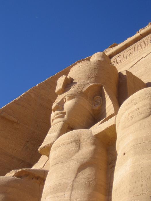 Abu Simbal Egypt Statue