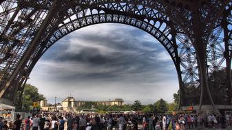 Paris Eiffel Tower Places Of