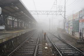 Track Station Fog