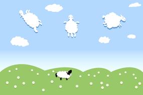 clouds sky day childish kid baby