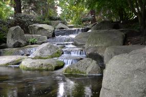 Water Japanese Garden Reflection