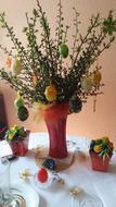Easter Spring Bouquet Of Flowers