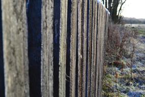 The Fence Frost Rails