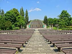 Amphitheater Park Ludowy Stage