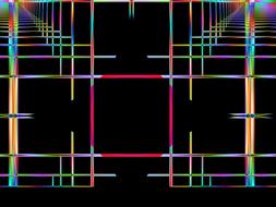 fractal lines design fantasy art