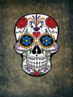 skull and crossbones weird skull